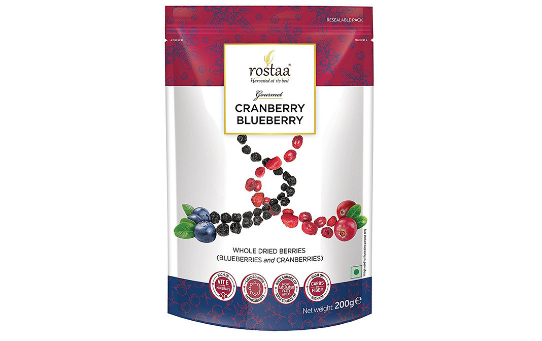 Rostaa Cranberry Blueberry    Pack  200 grams